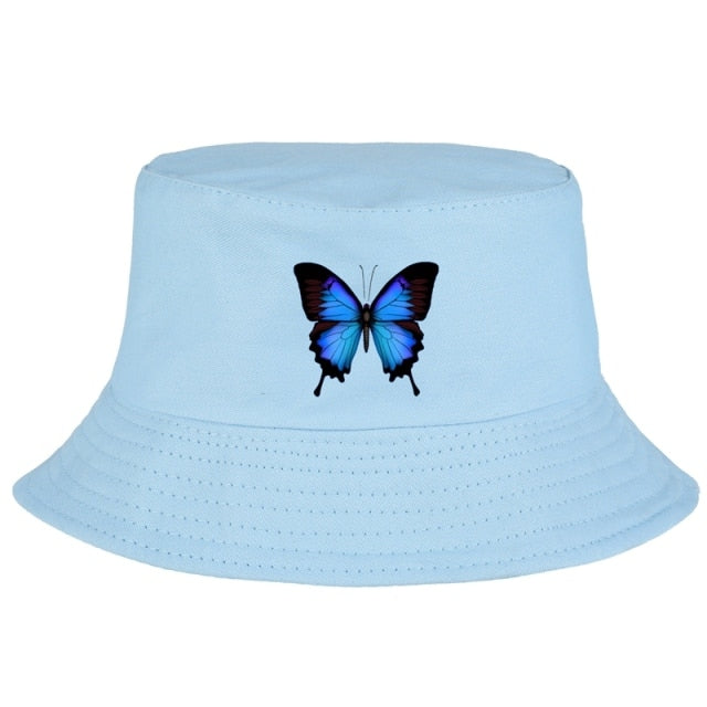 Butterfly Hut Blue